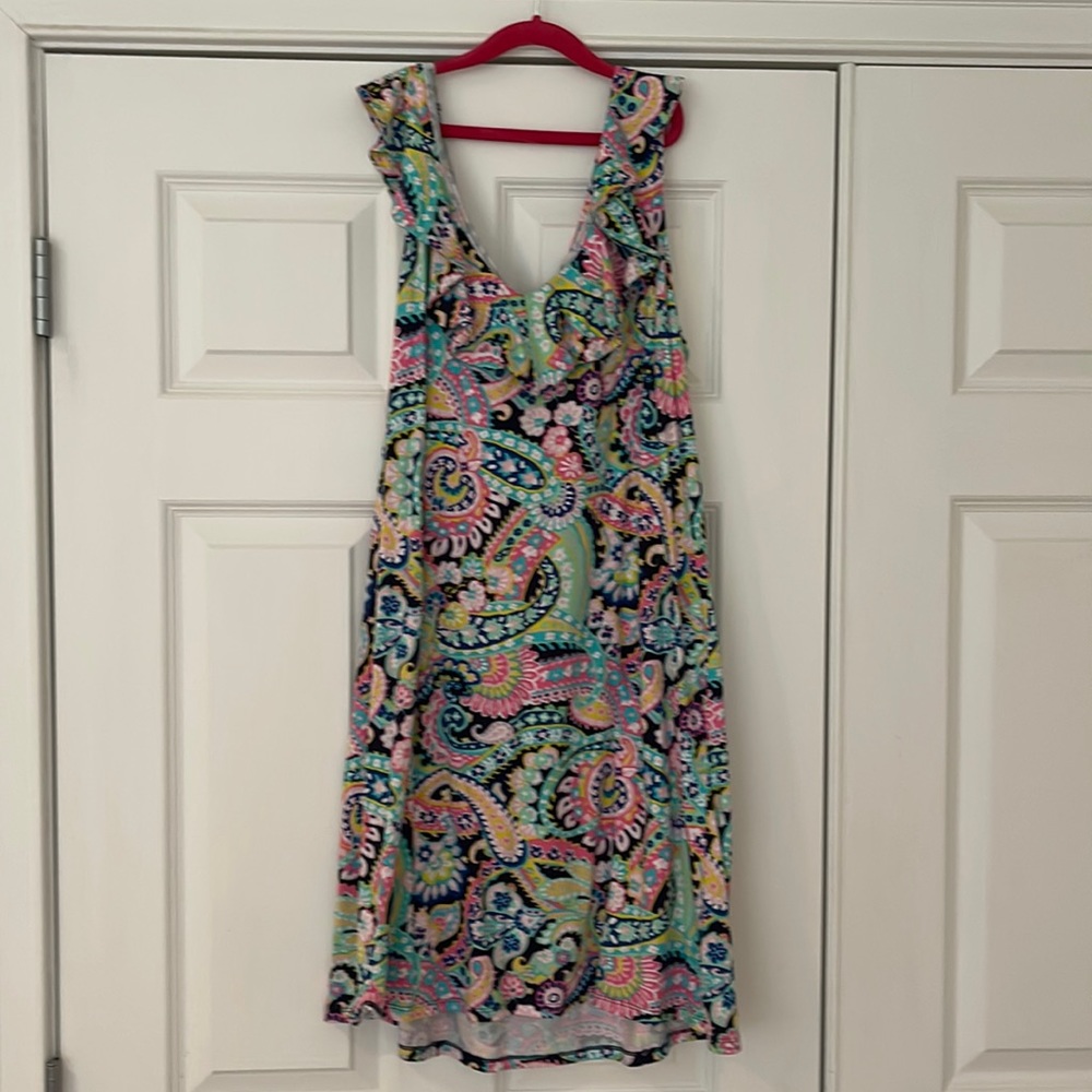 Crown and Ivy colorful dress with tags
